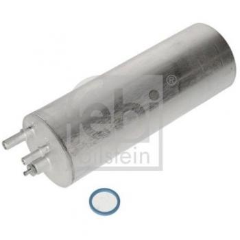 Filtro de combustible FEBI BILSTEIN 183406 para VW Multivan VI (SGF, SGM, SGN), con conexión para sensor de agua y tapón roscado de descarga de agua