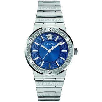 Versace Greca Silver Women's Watch Trendy Style Gray ONE SIZE
