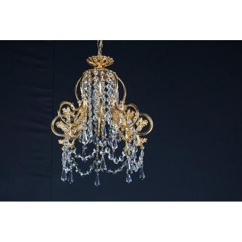 Lámpara colgante Bell Gold 1 bombilla 33cm, dorada, diseño elegante, incluye 1 bombilla (no incluida), diámetro de 33 cm