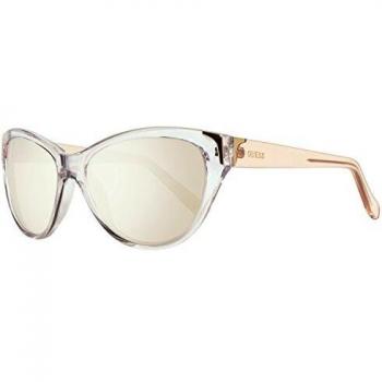 Guess Women's Transparent Sunglasses GU7323-58G64 with UV Protection
