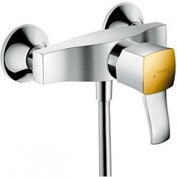 Hansgrohe 31360090 Metropol Classic Grifo de ducha visto, Cromo/Oro