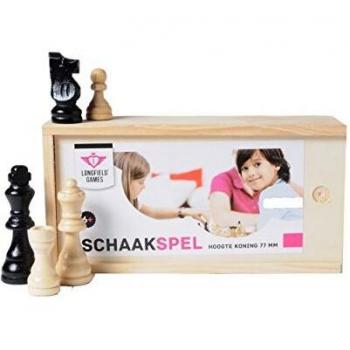 Engelhart Boite d'Echecs en Bois 32 pièces