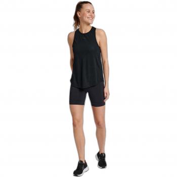 Camiseta de tirantes mujer Hummel MT Vanja, color negro, diseñada para mujer, fabricada con materiales transpirables y cómodos, ideal para actividades deportivas y uso diario