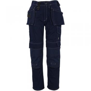 Pantalones de Trabajo Mascot Hardwear 06131 con Bolsillos Colgantes Grandes, Color Marino, Talla C52