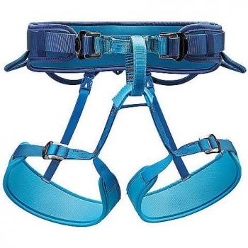 Arnés de escalada Petzl Corax Navy Azul - Arnés ajustable, fabricado en material resistente, con múltiples puntos de anclaje, diseño ergonómico para mayor comodidad, adecuado para escalada deportiva y montañismo