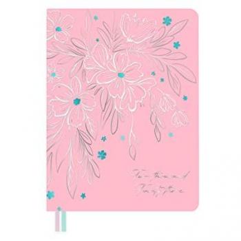 Agenda Anual 2023 Flora Flexible 15x21 cm Día por Página Bilingüe Español-Inglés