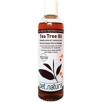 Pet Natura Champu con Aceite de Arbol del Te 250 ml. Dermochampu