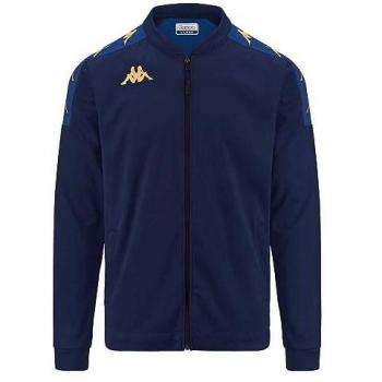 Sudadera Kappa Giullio Unisex Full Zip Azul 12 Años