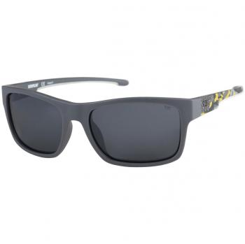 CAT CTS CODER Polarized 108P Men's Grey Sunglasses 60mm