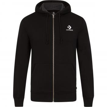 Converse Star Chevron Emb FZ Hoodie, Capucha para Hombre, Negro