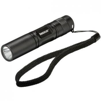 Tecxus 20125 - Linterna de LED brillante, aluminio, color negro