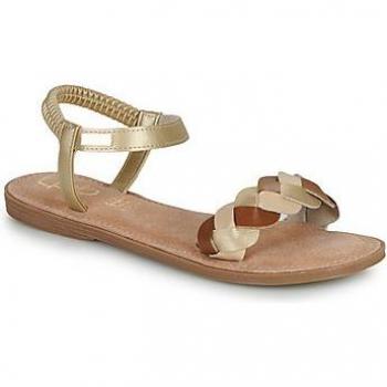 Sandalias FINA de Les Petites Bombes en Dorado y Bronce para Mujeres