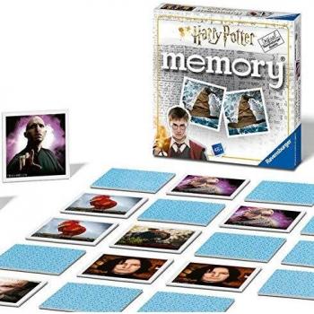 Ravensburger- Harry Potter Juego Memory con 48 Tarjetas
