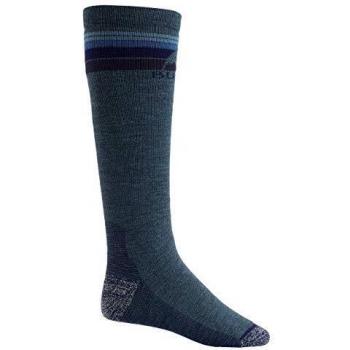 Calcetines de esquí y snowboard Burton Midweight Emblem Indigo - Talla L