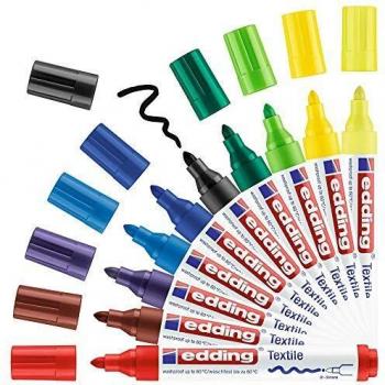 Edding 4500 marcador textil - juego de 10 colores