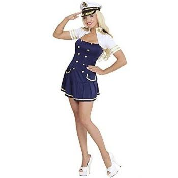 WIDMANN - Disfraz para Mujer Capitán, Talla L