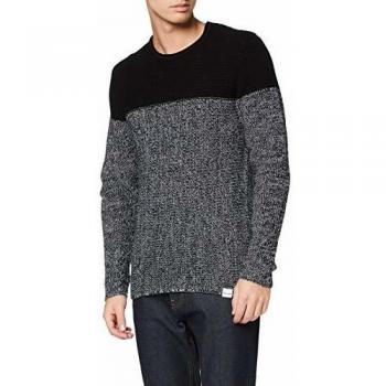 Only & Sons NOS Onssato 7 Colorblock Crew Neck Knit Noos suéter, Multicolor