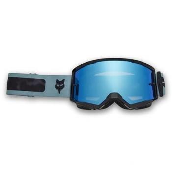 Gafas de motocross FOX Main Taunt Negras con lentes espejados, tamaño único