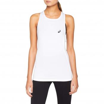 ASICS Spring Court Camiseta de Tirantes, Mujer, Brilliant White, Small