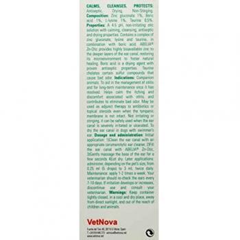 Abelia Zn-Otic Ear Cleanser for Dogs and Cats