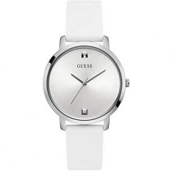 GUESS Reloj Analógico para Mujer de Cuarzo con Correa en Silicone W1210L1
