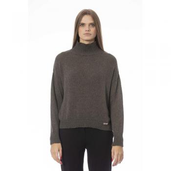 Baldinini Trend Green Viscose Sweater - S