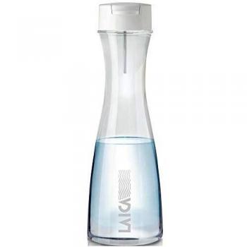 Botella de Filtrado Instantáneo en Vidrio Laica GlaSSmart 1.1L con Filtro de Carbón - Diseño Resistente y Duradero