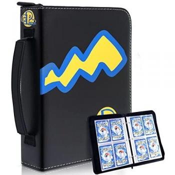Ãlbum de Tarjetas de Trading, 50 Unidades de 4 PÃ¡ginas, TamaÃ±o PequeÃ±o con Mangas ExtraÃ­bles, PÃ¡ginas de Hasta 400 Tarjetas para Tarjetas de Baloncesto