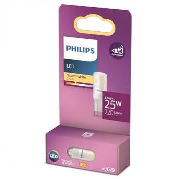 Bombilla LED G9 Philips 1,9W 220lm 2700K No Dimmable