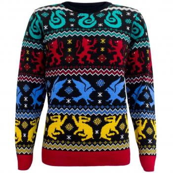 Unisex Harry Potter Christmas Sweater - Sweatshirt Jumper Size S