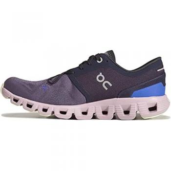On Running Cloud X 3 Ultralight Responsive Women's Sneakers - Midnight Heron