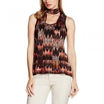 Cream Marigold Top-Tank Top Mujer    Braun