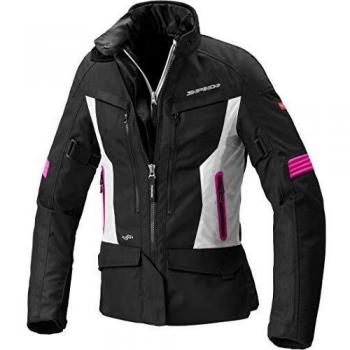 SPIDI VOYAGER 4 MUJER CHAQUETA MOTORISTA NEGRO FUCSIA M