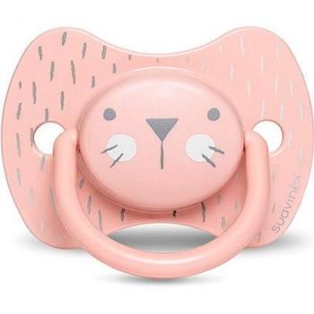 Chupete Suavinex Premium para bebés 6-18 meses con tetina fisiológica de silicona