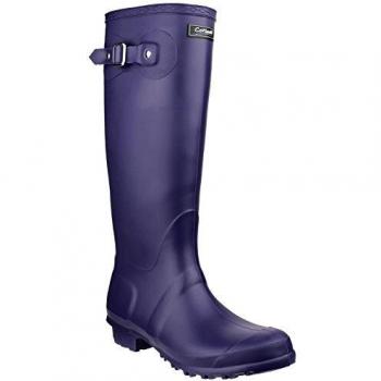 Cotswold Sandringham Buckle-Up Wellington -Size- 5 -Color- Purple