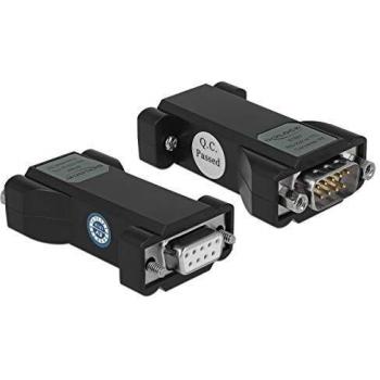 Adaptador Industrial RS-232 a TTL/CMOS 5 V con Protección ESD de 3 kV y Temperatura Extendida DB9