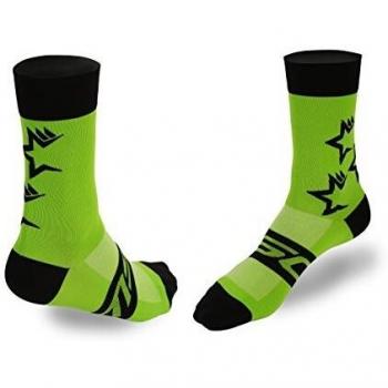 MSC Bikes Fivestars Calcetines, Sin género, Verde, L/XL