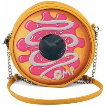Bolso redondo Oh My Pop! Popnut amarillo y rosa