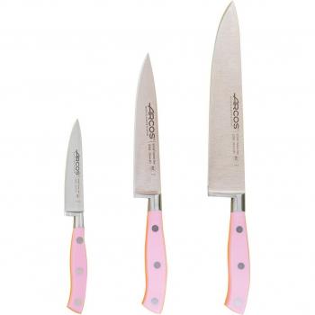 Juego de 3 cuchillos Riviera Rose Arcos