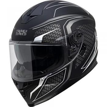 iXS Casco Integral 1100 2.4 Negro-Gris XS