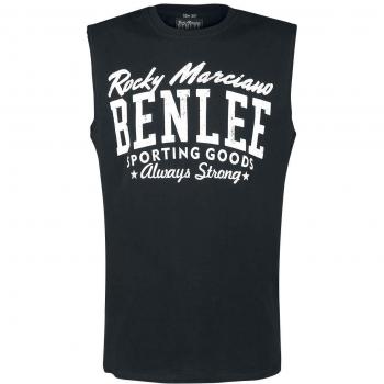Benlee Lastarza Black Sleeveless T-Shirt for Men - 2XL