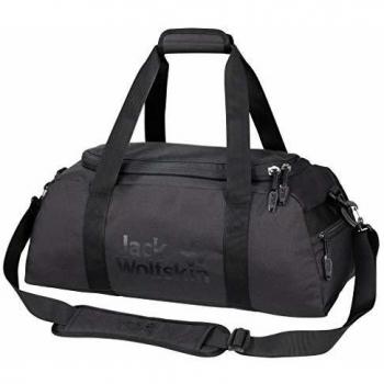 Jack Wolfskin Action 25 Sac de Sport Bolsa con Fuelles, Unisex Adulto, Negro