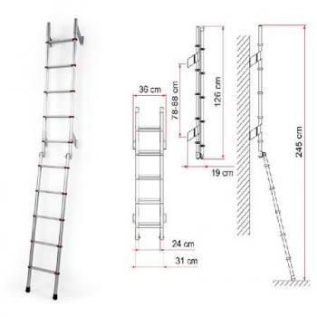 Fiamma Llama 0242608 Deluxe 5D Scalette