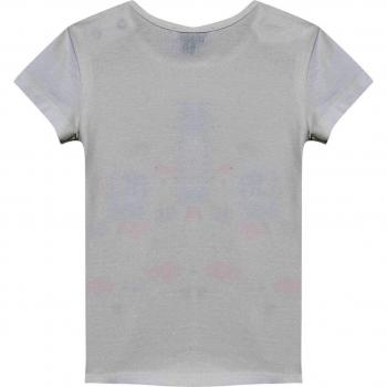 3 Pommes Love Princess 1, Camiseta Manga Corta para Bebé-Niñas, Crudo