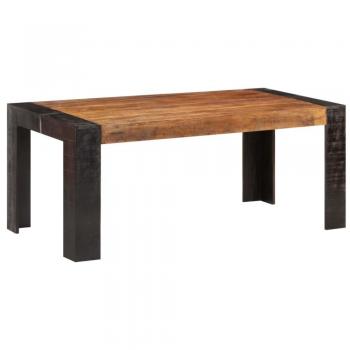 Mesa de comedor de madera maciza de mango 180x90x76 cm