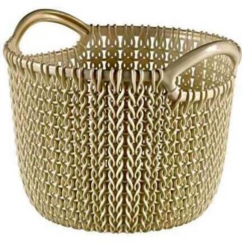 Cesta Redonda de Ordenación Curver Knit 3L con Asas
