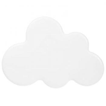 Lámpara de techo infantil Humla con forma de nube y luces LED integradas en color blanco