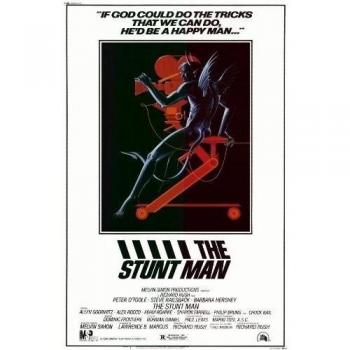 Stunt Man Póster de película B 11 x 17 en - 28 cm x 44 cm Peter O 'toole Steve Railsback Barbara Hershey Charles chuck la fianza Alex Rocco Allen