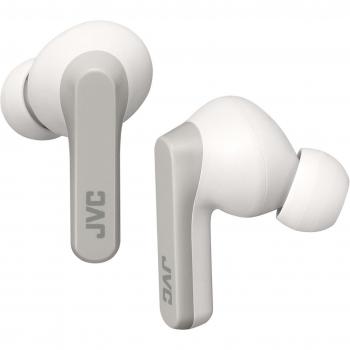 Auriculares de botón JVC HA-A9T-W-E True Wireless con micrófono