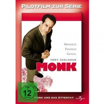 Monk - Pilotfilm zur Serie: Mr. Monk und das Attentat [Alemania] [DVD]